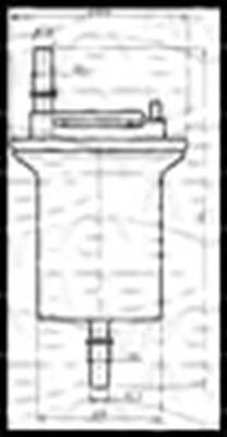 MAGNETI MARELLI 213908910600 -  Топливный фильтр